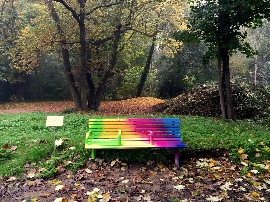 Rainbow Bench by emma1231