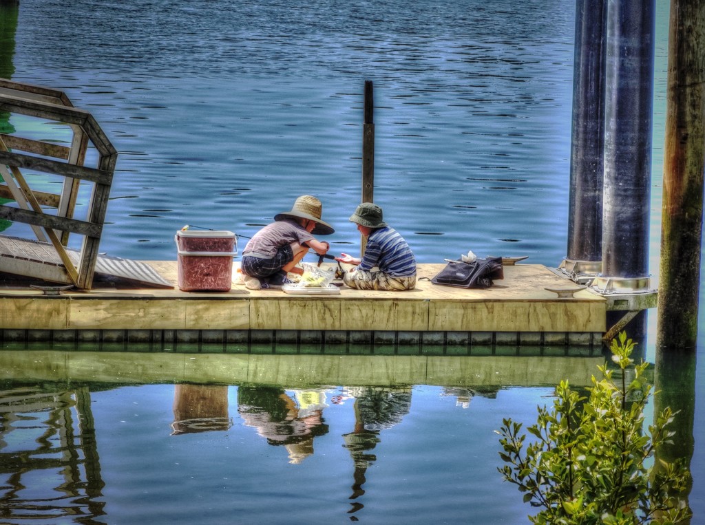 Two little fishermen by maggiemae