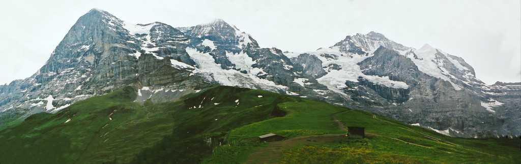 Eiger Mönch and Jungfrau by terryliv