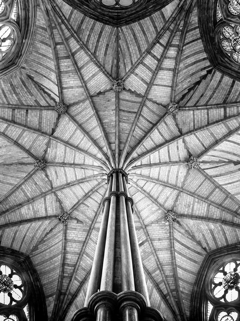 Westminster Abbey Ceiling by rosiekerr