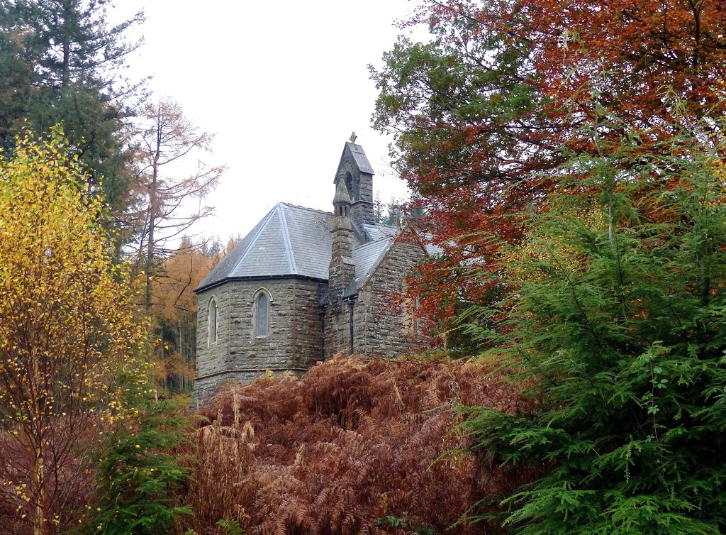 Nantgwyllt Church, Elan Valley by susiemc
