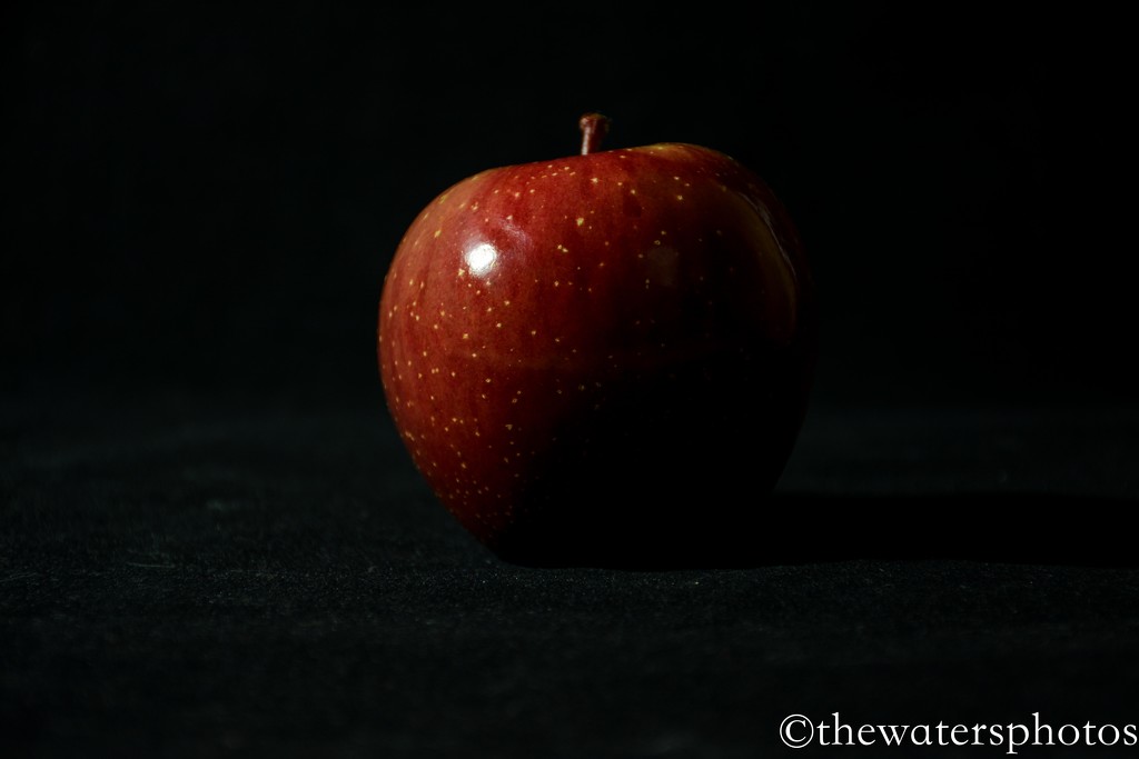 Apples and lighting by thewatersphotos