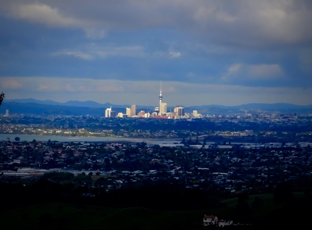 Auckland from a distance by maggiemae