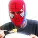 Even Spidey has to eat by scottmurr