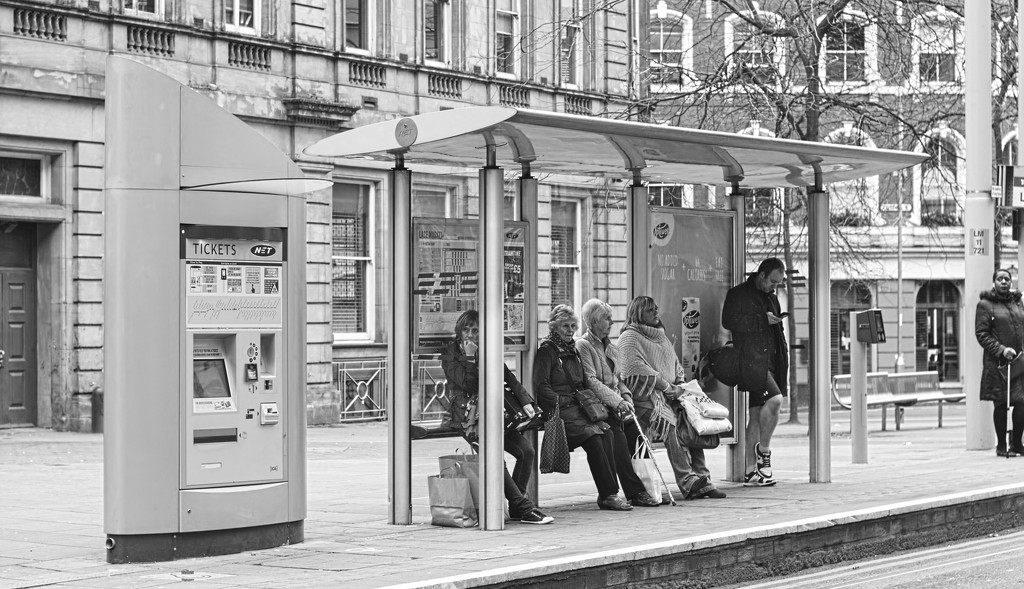 Waiting for the Tram by phil_howcroft
