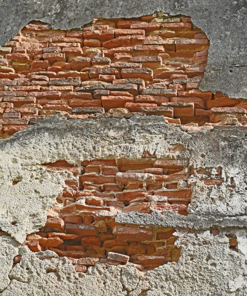 crumbling wall by ianjb21