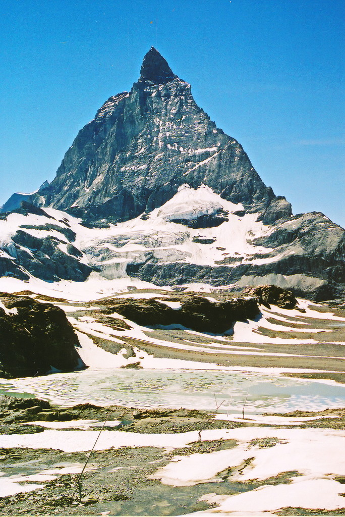 Matterhorn from Trockener Steg by terryliv