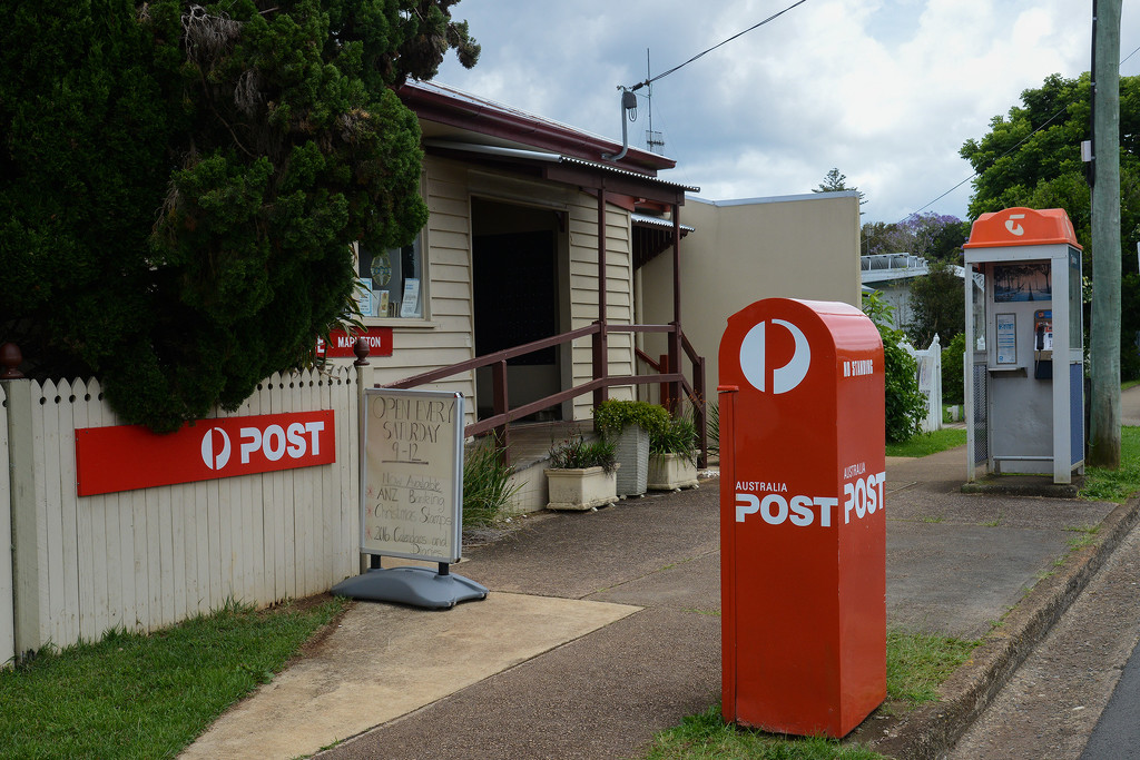 Mapleton Post Office by jeneurell