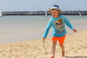 15th Nov 2015 - Water, sand & sticks = a boy's happiness