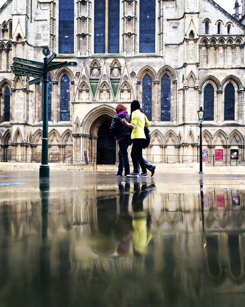 Reflecting York Minster by judithg