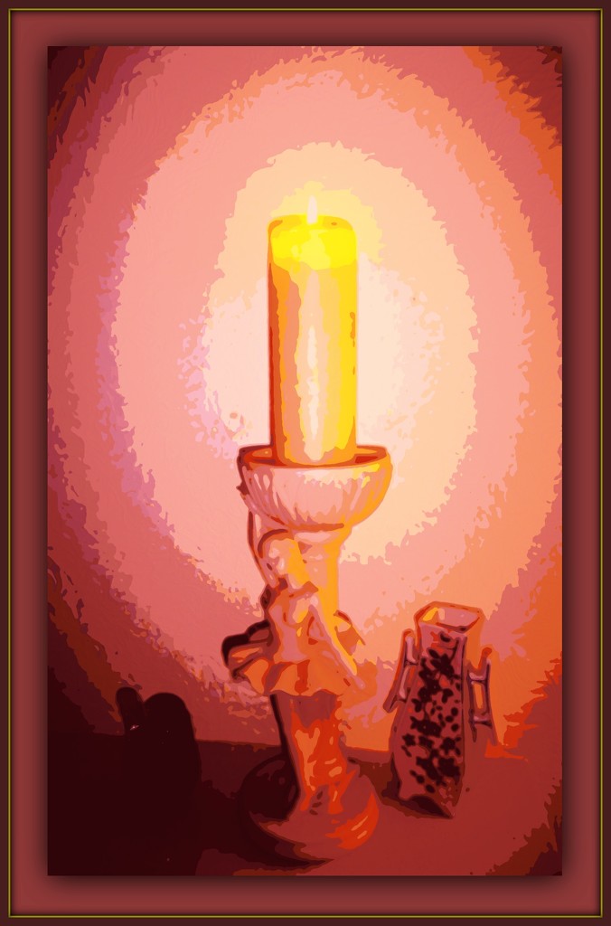 Arty Candle ! by beryl