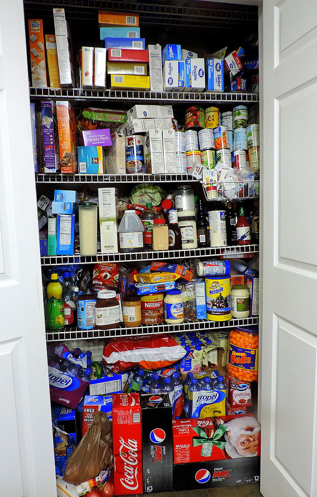 Pantry is officially full! by homeschoolmom