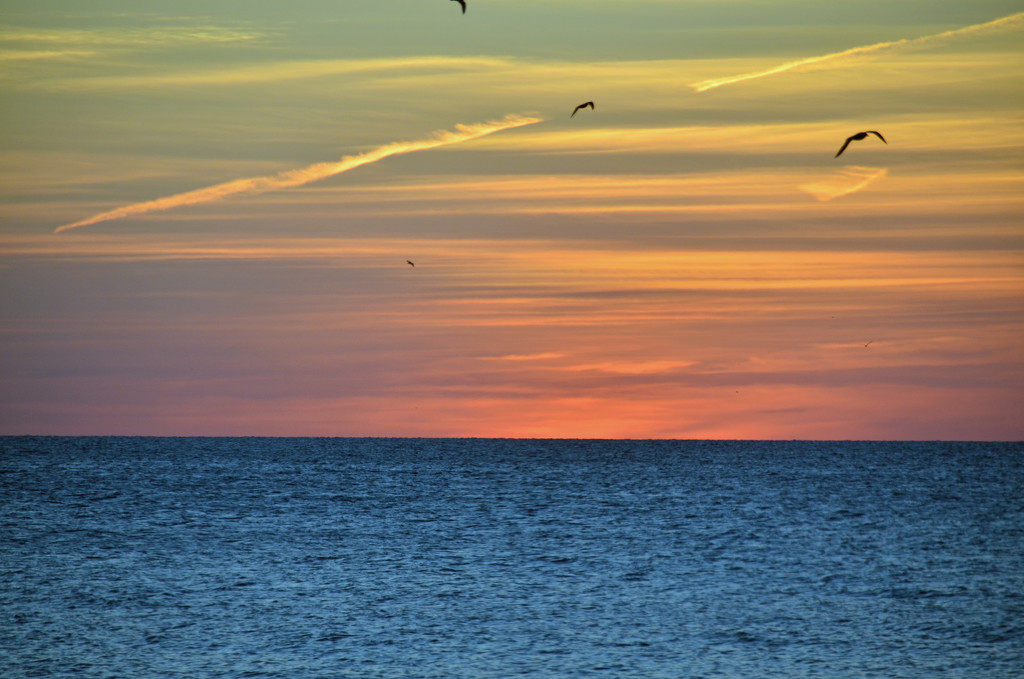 Lake Michigan sunrise by missbecky