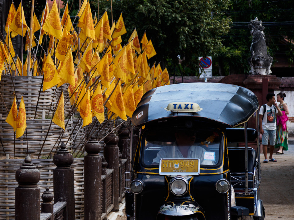 In Some Countries, One 'Flags Down' a Taxi by fotoblah