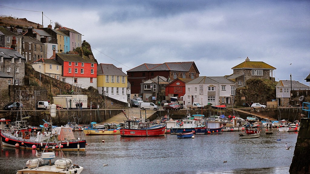 A colourful harbour by swillinbillyflynn