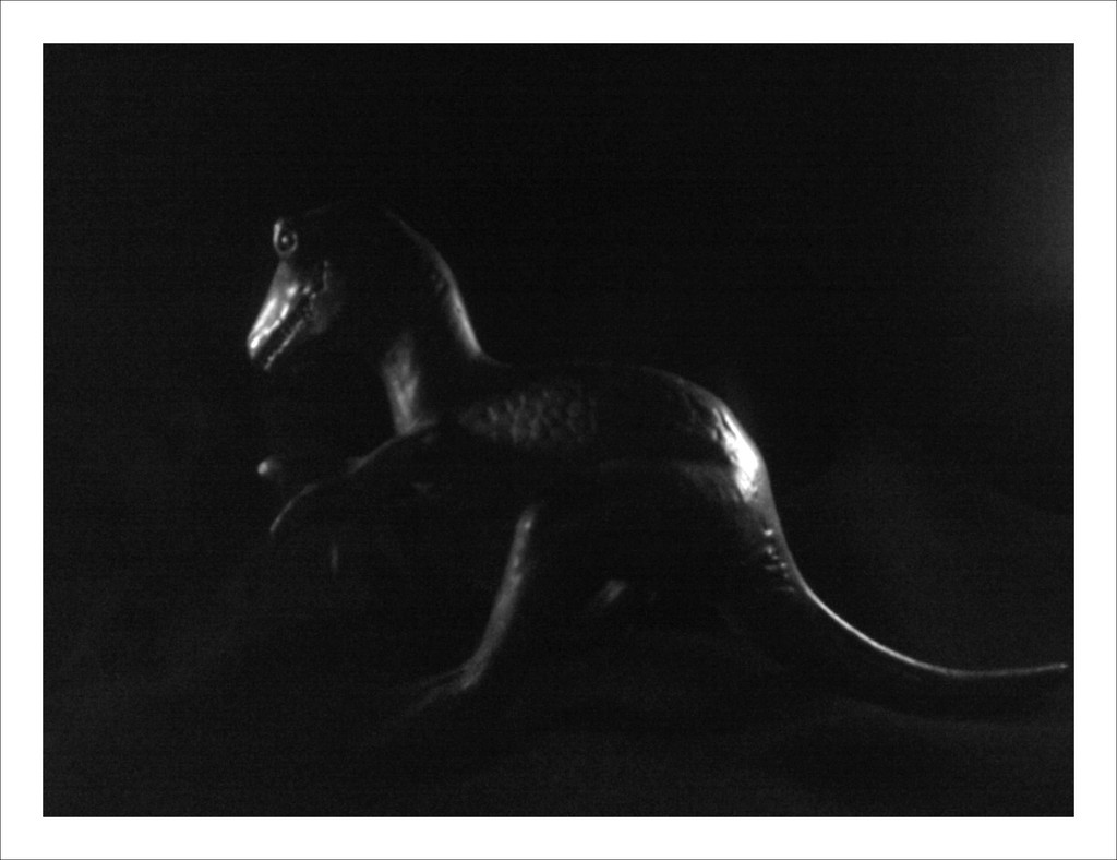 Allosaurus with Rim Lighting (sort of) by mcsiegle