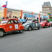 A Conga Line of Citroens by terryliv