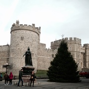 22nd Nov 2015 - The Queen , the castle and the tree. 