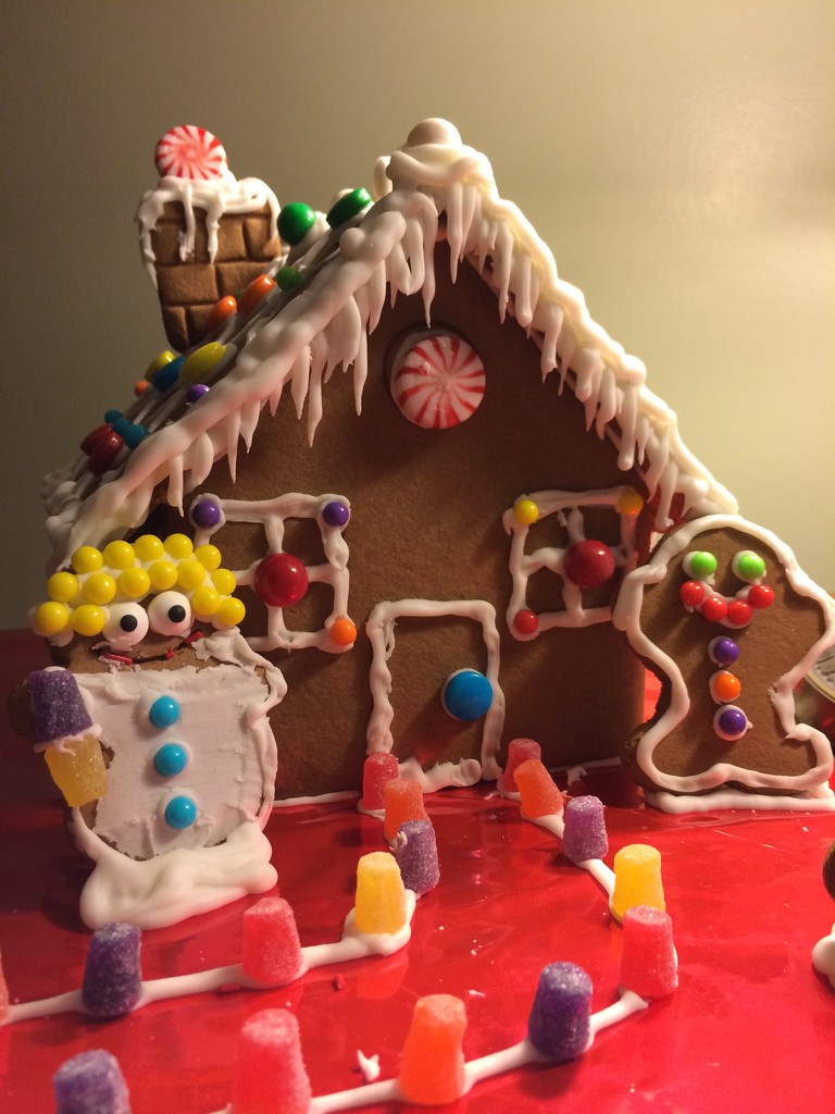 Last years Gingerbread house.   by novab