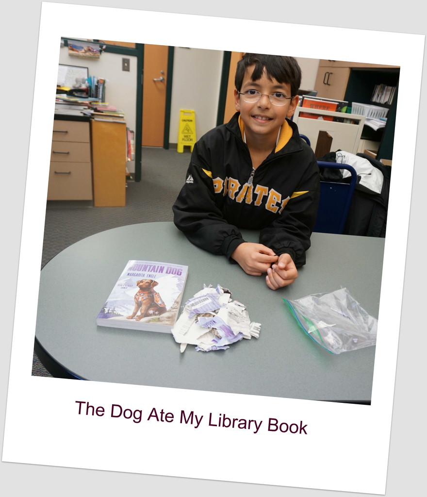 The Dog Ate My Library Book by allie912