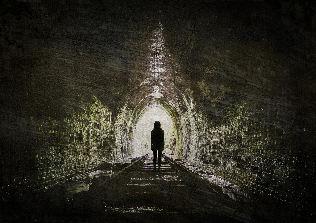 Ghost in the tunnel by abhijit