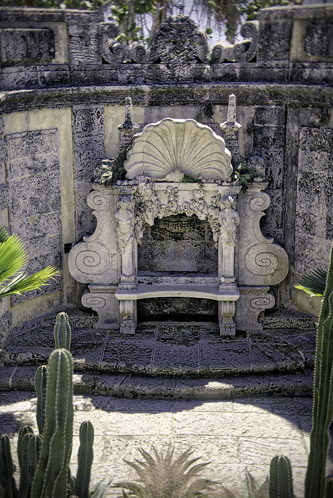 Detail, Vizcaya Garden by gardencat