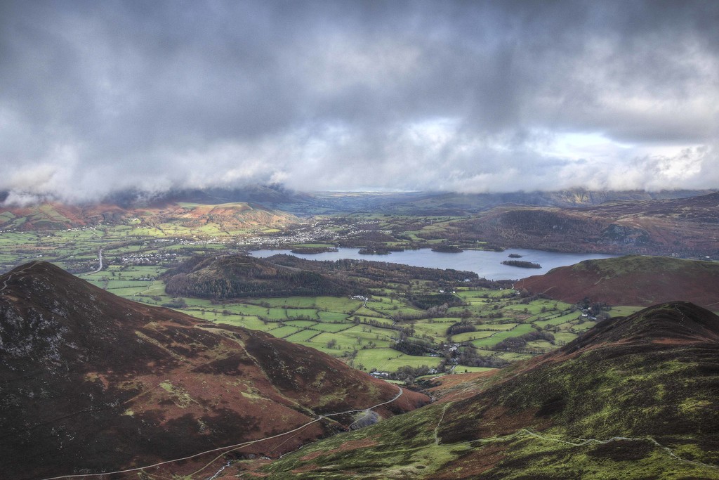 View from Causey Pike. by gamelee