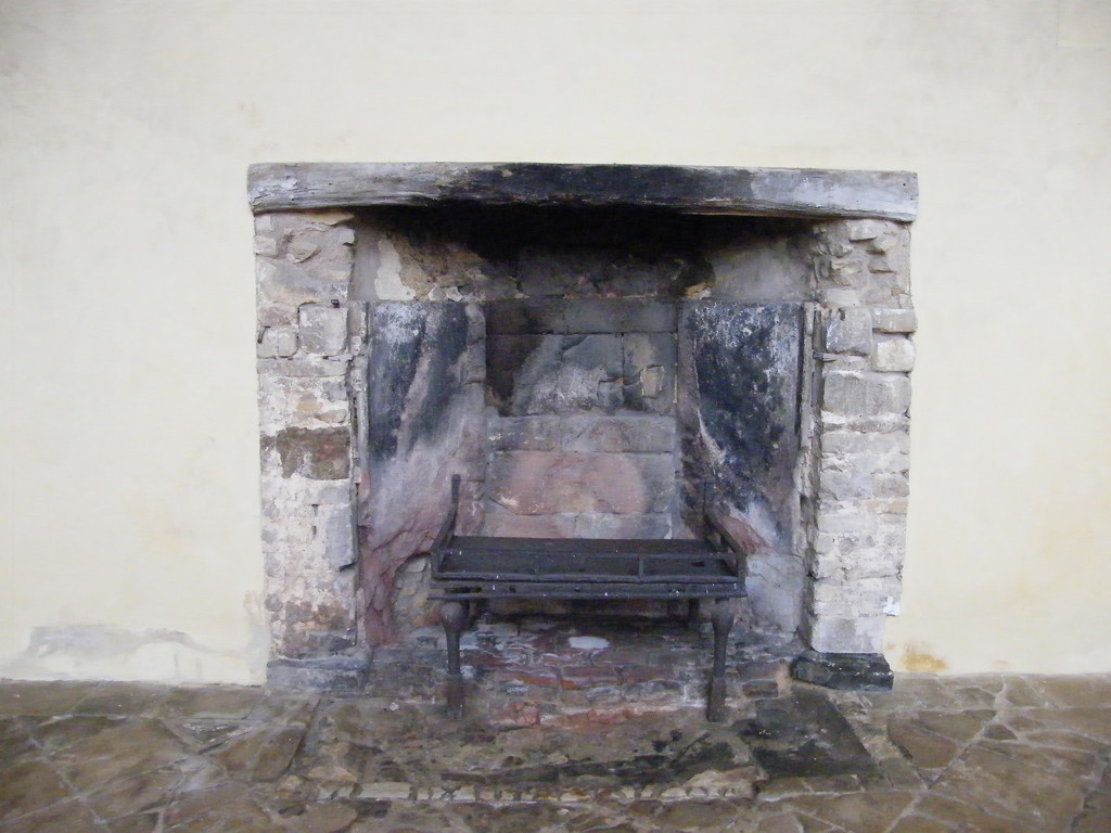 A very old fireplace by jeff