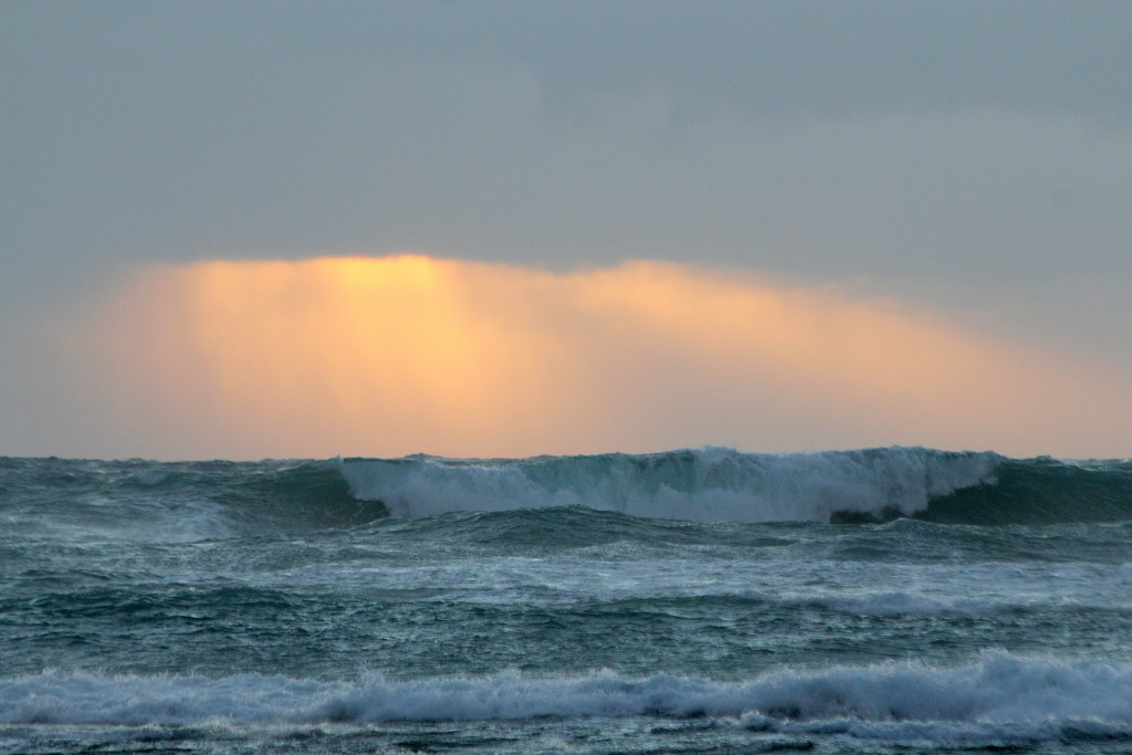 4 in 1 - cloud, rain, sunset & waves by gilbertwood