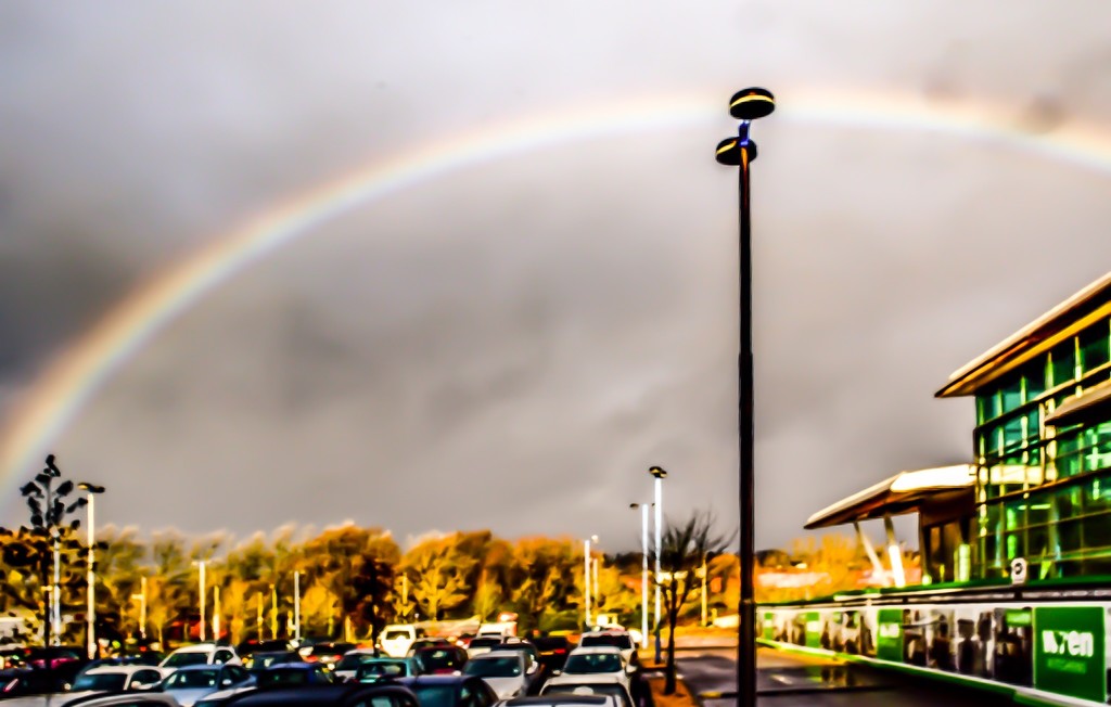 Rainbow over Newport  by stuart46