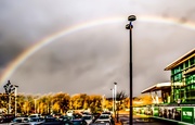 27th Nov 2015 - Rainbow over Newport 