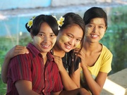 27th Nov 2015 - Thanaka Girls of Mandalay