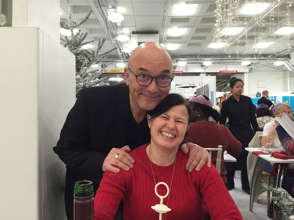 Gregg Wallace and I by bizziebeeme
