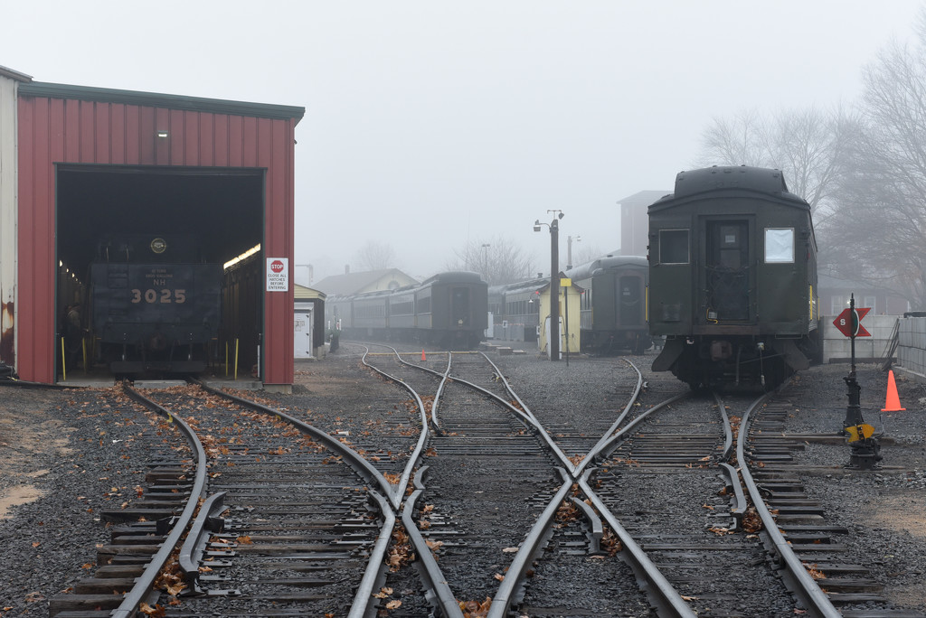 Fog on the rails by mccarth1