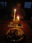 29th Nov 2015 - Dinner light candle 