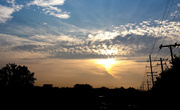 19th Aug 2015 - Sunrise over the parking lot