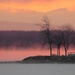 Sunrise lake smoke by momarge64