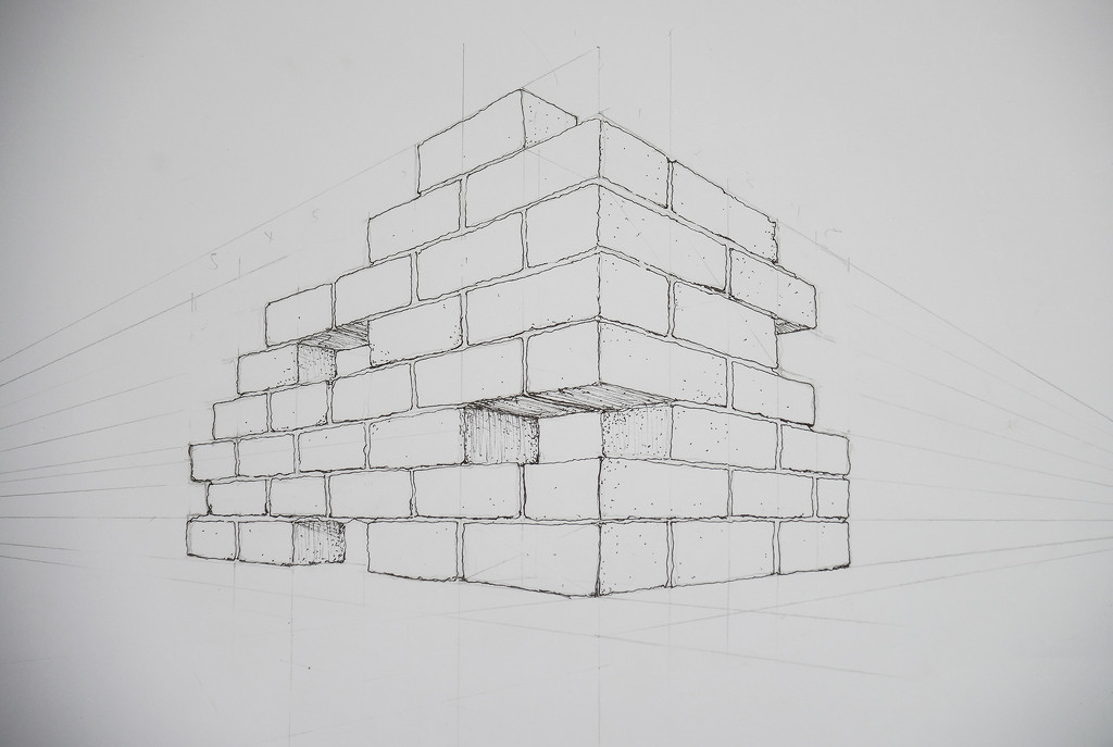 Brick wall by jeneurell