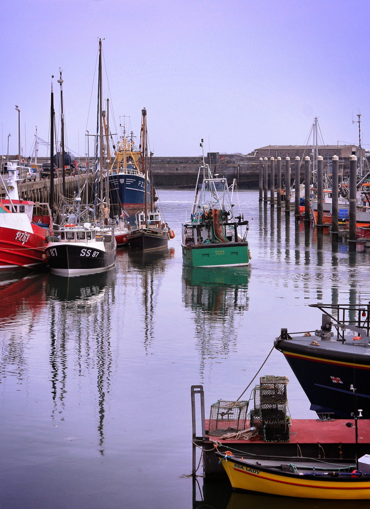 Flashback - Newlyn Harbour by swillinbillyflynn