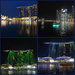 Singapore At Night by merrelyn