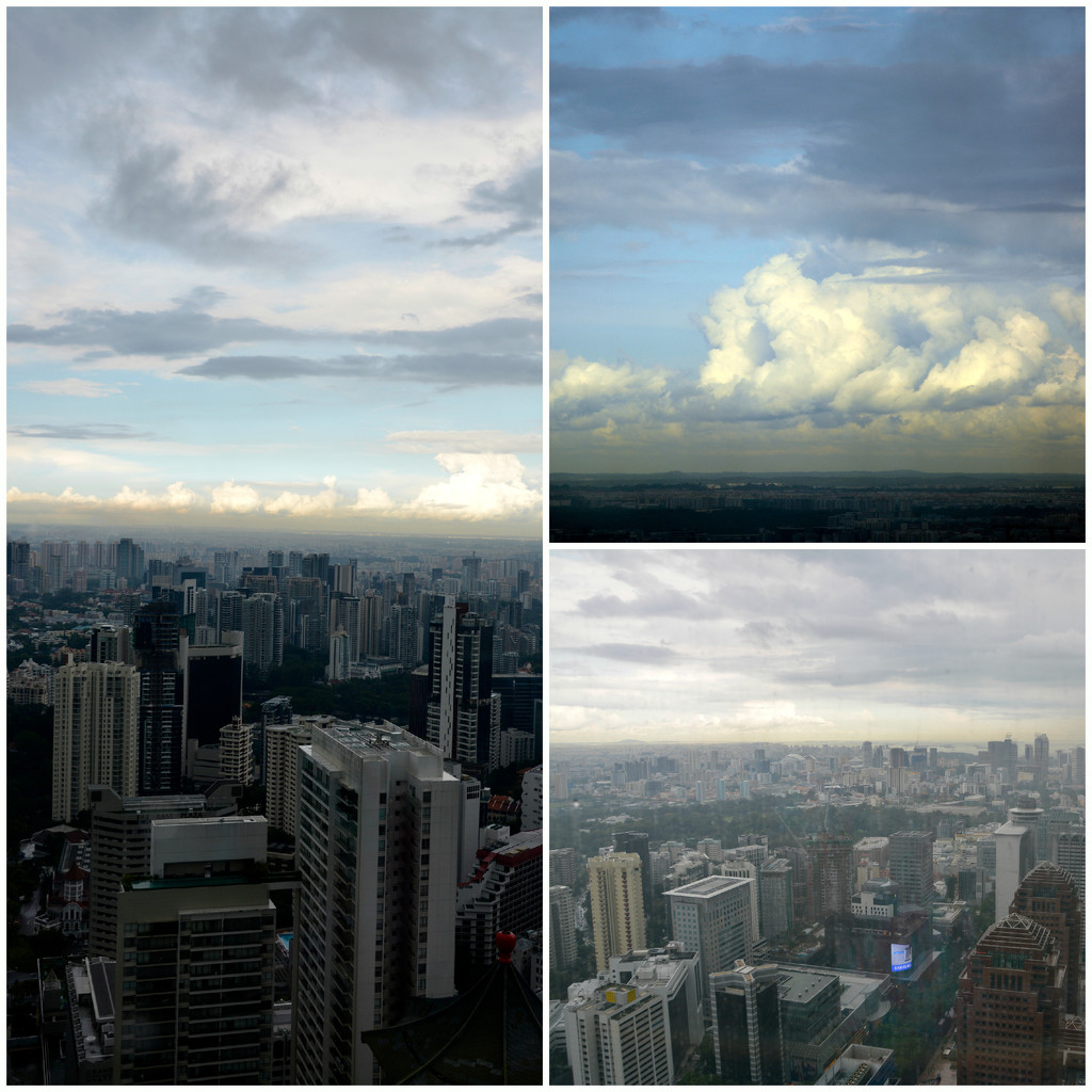 Storm Clouds Over Singapore by merrelyn