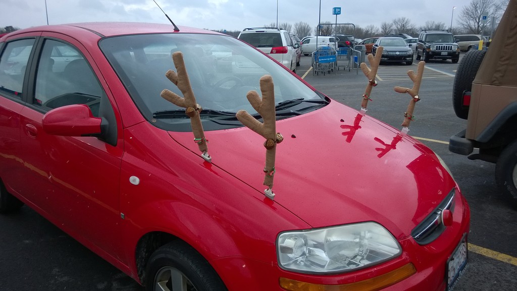 Rudolph The Red Car by scoobylou