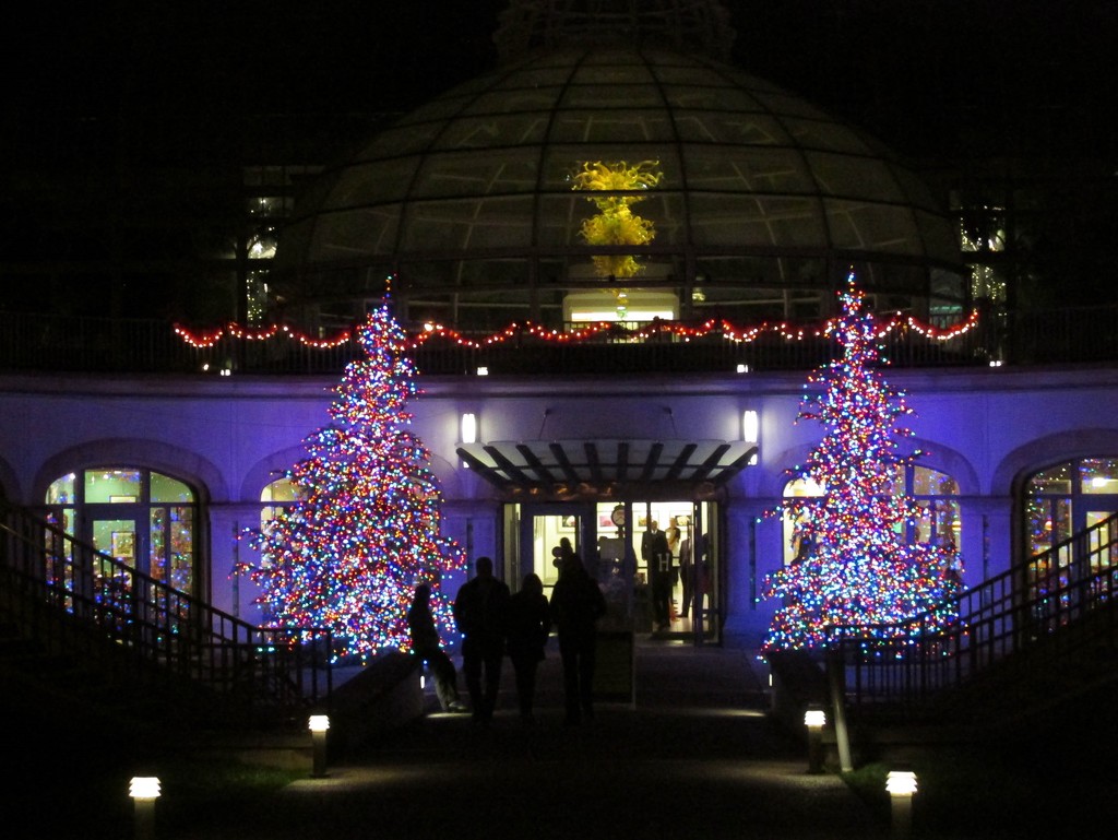 Entrance to Phipps Conservatory by mittens