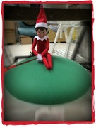 4th Dec 2015 - Elf on the Shelf in Ikea