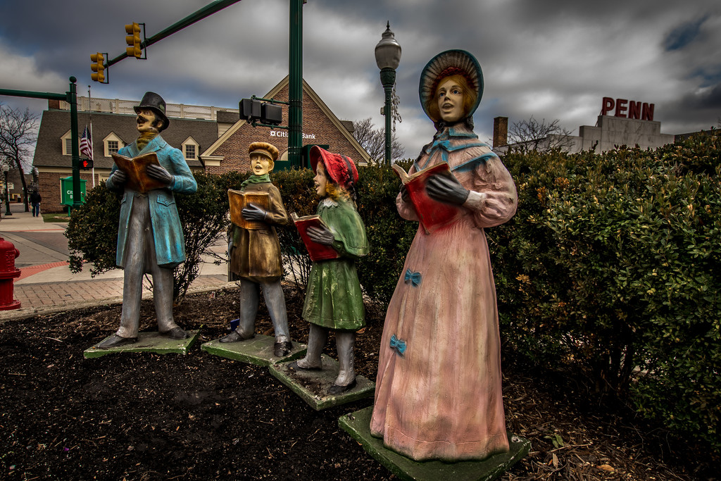 carolers in the square by jackies365