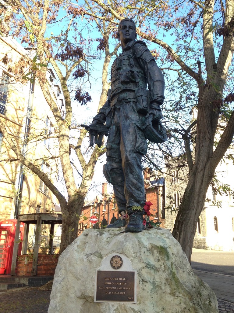 Statue in town by denidouble