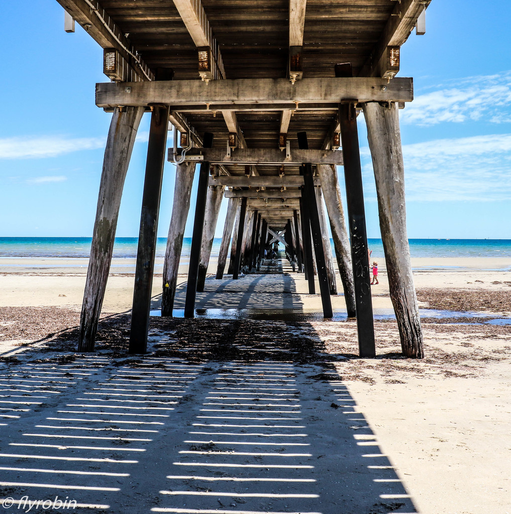 Under the jetty by flyrobin