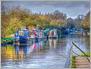 7th Dec 2015 - 3000!! The Grand Union Canal from The Iron Trunk Aqueduct