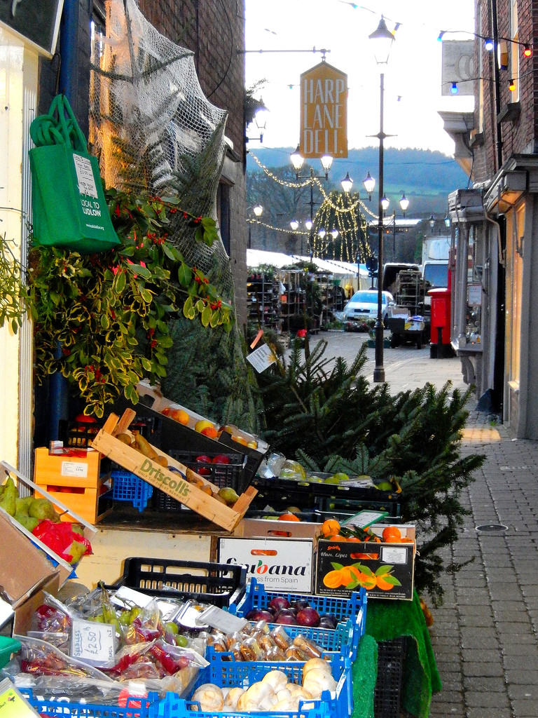 Christmas shopping in Ludlow... by snowy