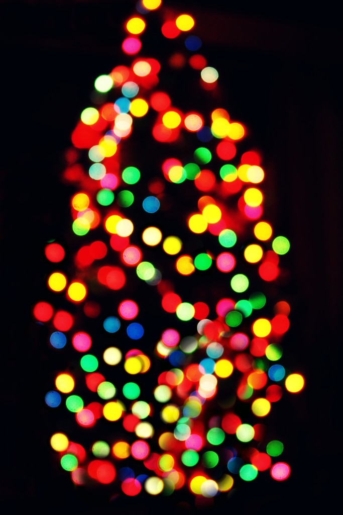 The annual bokeh Christmas tree by edie